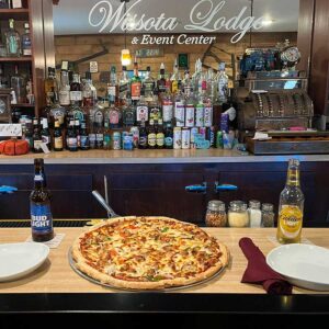 Pizza at the Bar Wissota Lodge and Event Center in Chippawa Falls Wisconsin